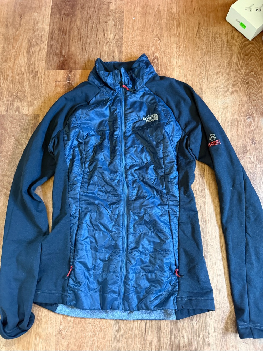The North Face Women's Summit Series Blue Hybrid Insulated Jacket